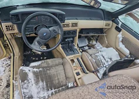 1989 Ford Mustang Lx z USA, uszkodzony, nr VIN 1FABP44EXKF226781